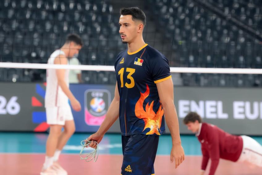Alexandru Rață, unul din cei mai buni marcatori ai României/Foto: Florin Petean (CEV)