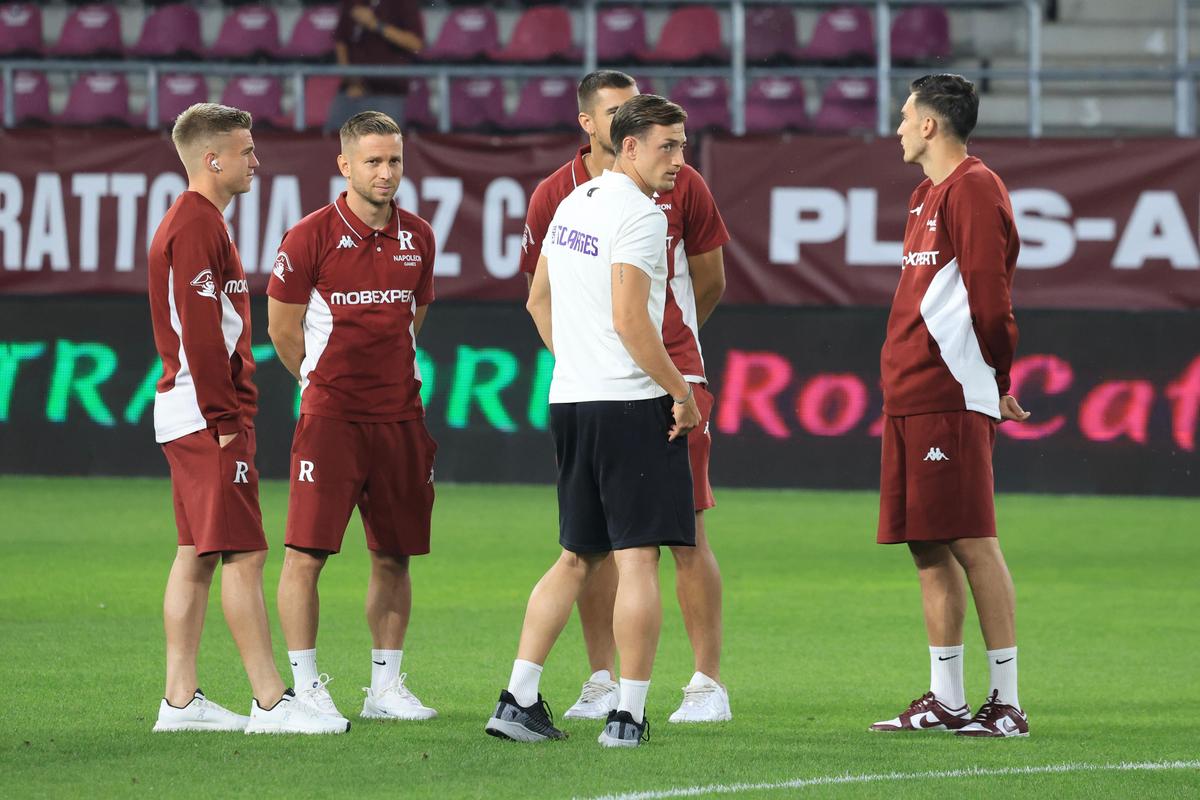 Rapid - FC Argeș, imagini înainte de meci