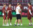 Petrila, Onea, Ciobotariu, Aioani și Micovschi, înainte de Rapid - FC Argeș // foto Ionuț Iordache