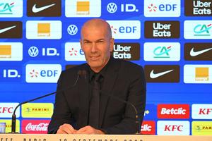 Primul lot al lui Zinedine Zidane ca selecționer al Franței: 5 debutanți, inclusiv jucătorul lui Chivu!