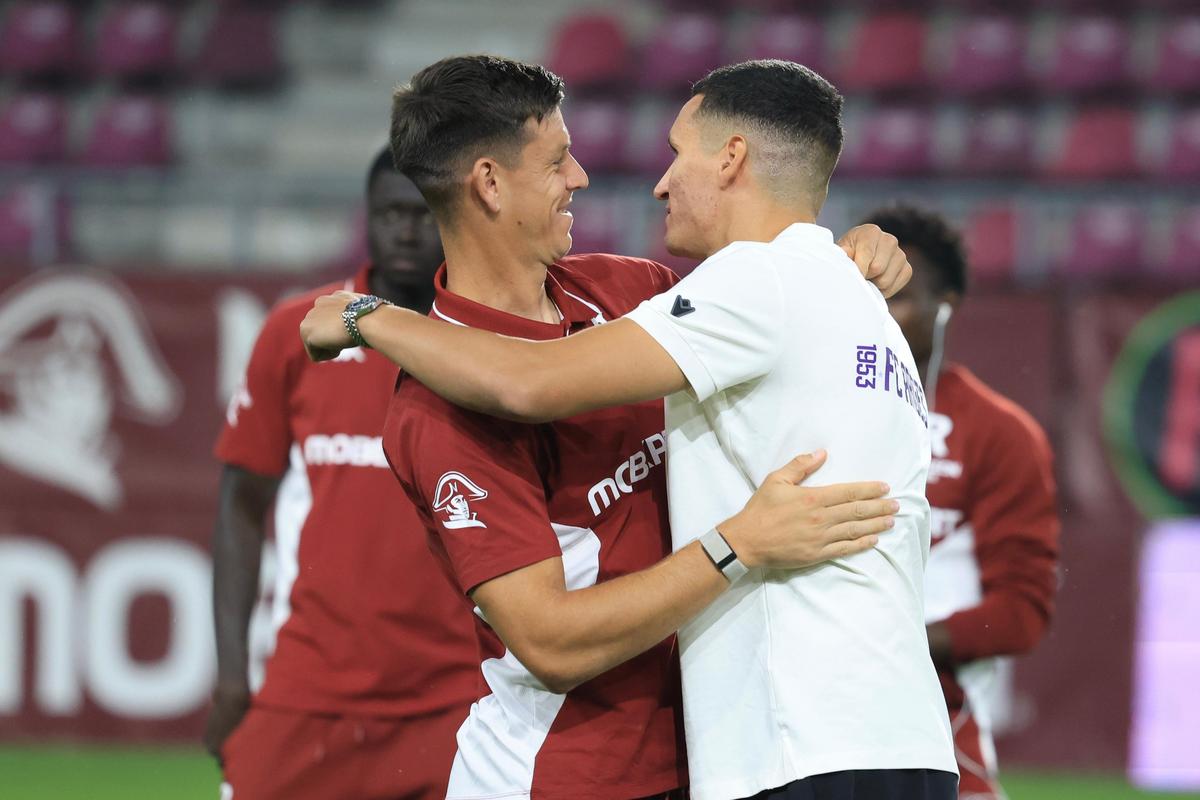 Rapid - FC Argeș, imagini înainte de meci