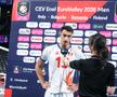 Alexandru Rață, una din armele ofensive ale României/Foto: Florin Petean (CEV)