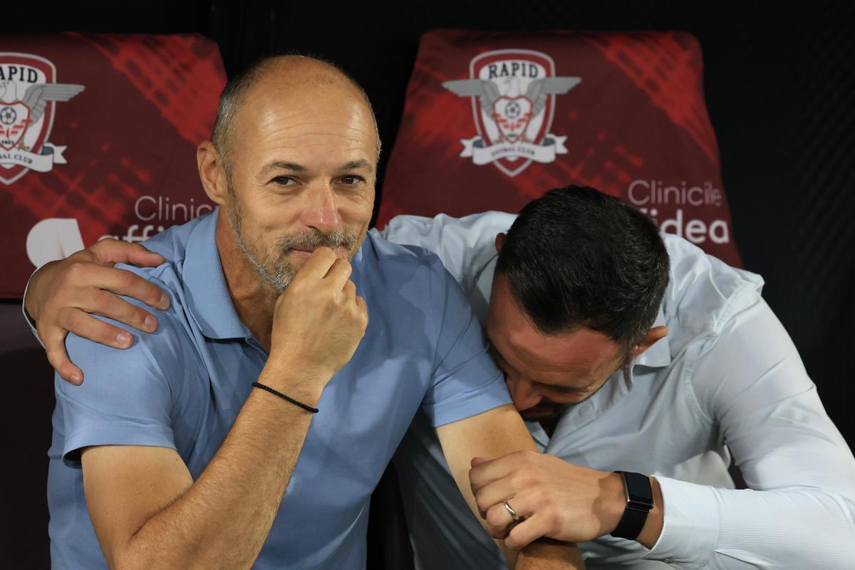 Rapid - FC Argeș, imagini înainte de meci