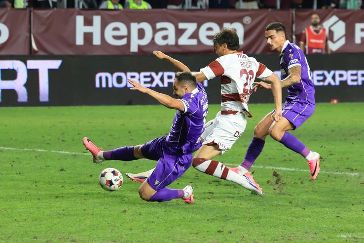 Golul lui Andrei Șucu în Rapid - FC Argeș 3-1 // Foto: Ionuț Iordache (GSP)