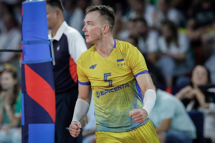 Oleh Plotnytskyi, dublu câștigător al Ligii Campionilor, e vedeta Ucrainei/Foto: CEV Prezentarea Ucrainei, adversara României în „optimile” Europeanului: ultimele rezultate, detalii despre lot și cine o antrenează