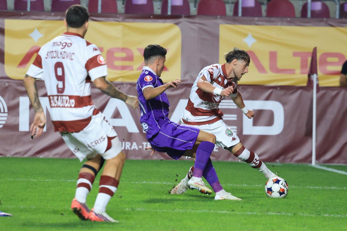 Reacția lui Olimpiu Moruțan după victoria cu FC Argeș și golul lui Andrei Șucu