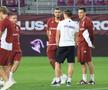Petrila, Onea, Ciobotariu, Aioani și Micovschi, înainte de Rapid - FC Argeș // foto Ionuț Iordache