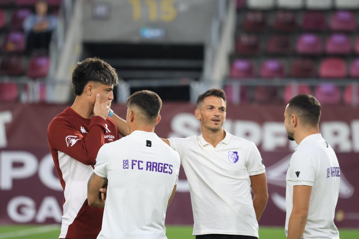 Rapid - FC Argeș, imagini înainte de meci