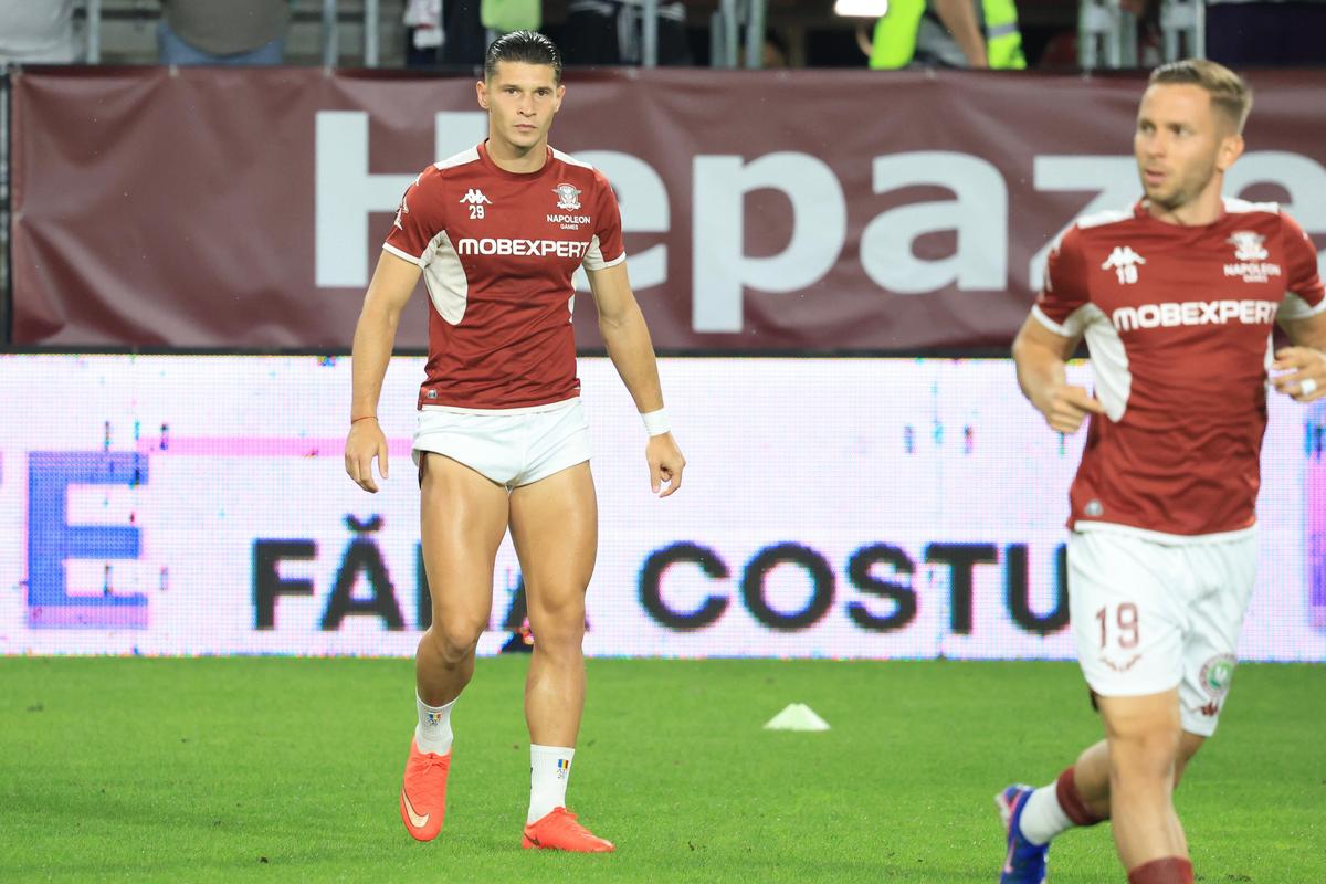 Rapid - FC Argeș, imagini înainte de meci