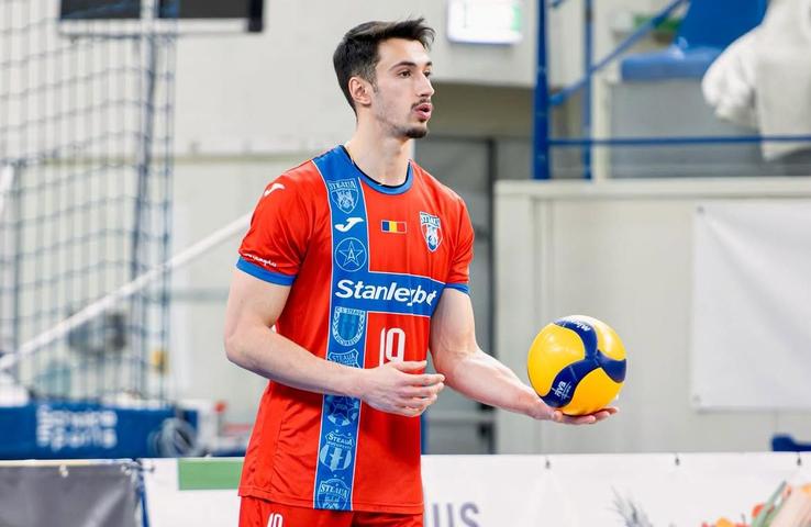 Alexandru Rață a jucat pentru Steaua București în sezonul 2025-2026/Foto: Instagram