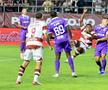 Filip Stojilkovic, Mohammed Kamara la Rapid - FC Argeș // Foto: Ionuț Iordache (GSP)