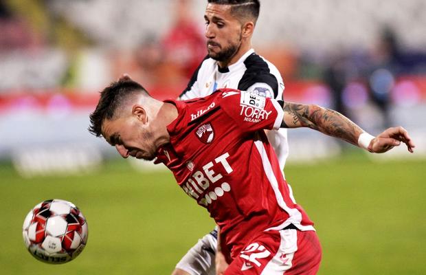 DINAMO - GAZ METAN 2-0 // De ce i-a dedicat Deian Sorescu golul soției lui Dan Nistor: „Eu îi mulțumesc”