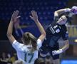 CSM București a câștigat partida cu Ferencvaros, din runda numărul 5 a Ligii Campionilor la handbal feminin, scor 25-19.
