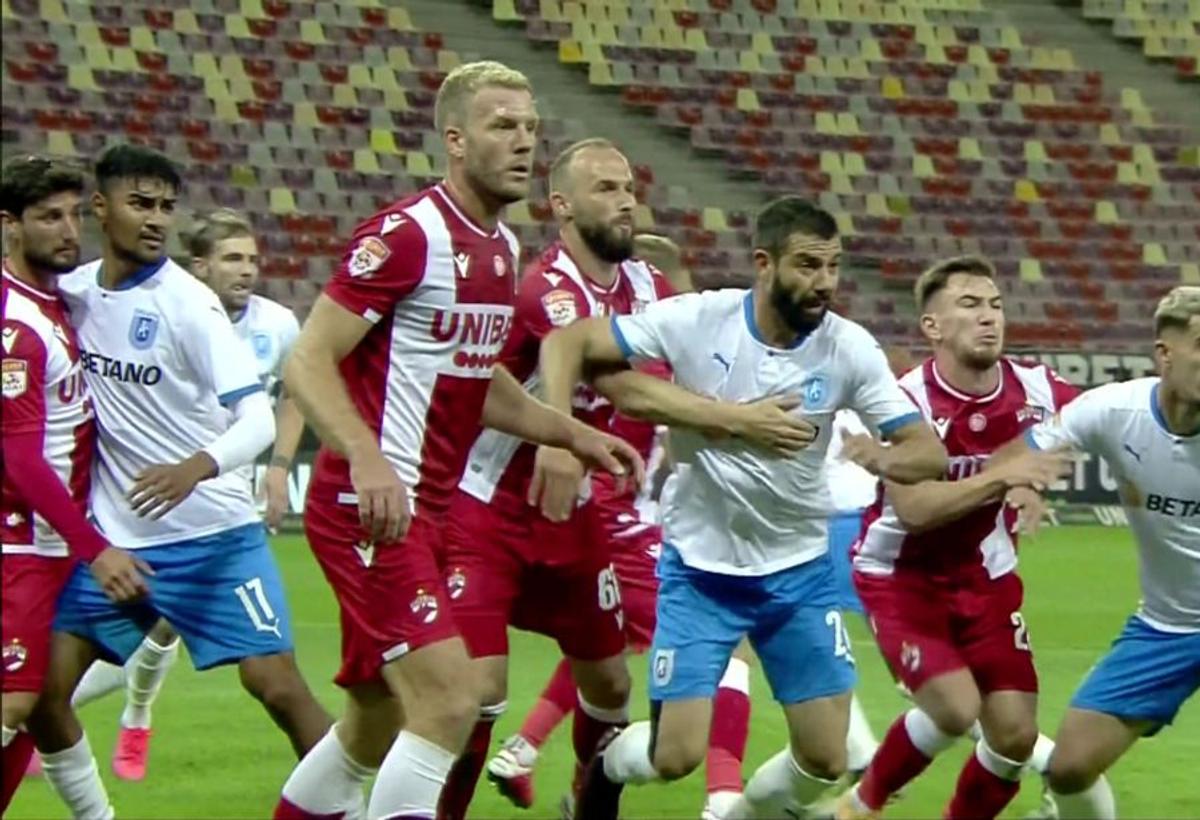 VIDEO + FOTO Dinamo - CS Universitatea Craiova, deblocat de imprudența lui Puljic! Ce a remarcat Porumboiu: „E de neconceput”