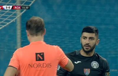 Fază inexplicabilă în CSU Craiova - Clinceni » „Centralul” Costreie, forțat să dea penalty! Ce spune Achim