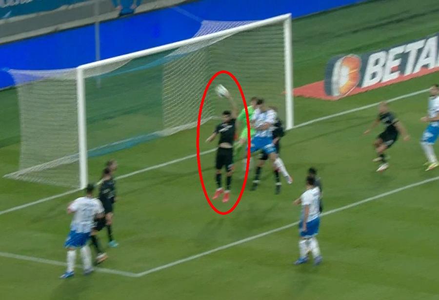 FOTO: Captură TV @Telekom Sport 1 Chirilă, suspicios după CSU Craiova - Clinceni: „Am acest semn de întrebare! Am jucat excepțional 15 minute, apoi parcă ne-a împușcat cineva din elicopter”