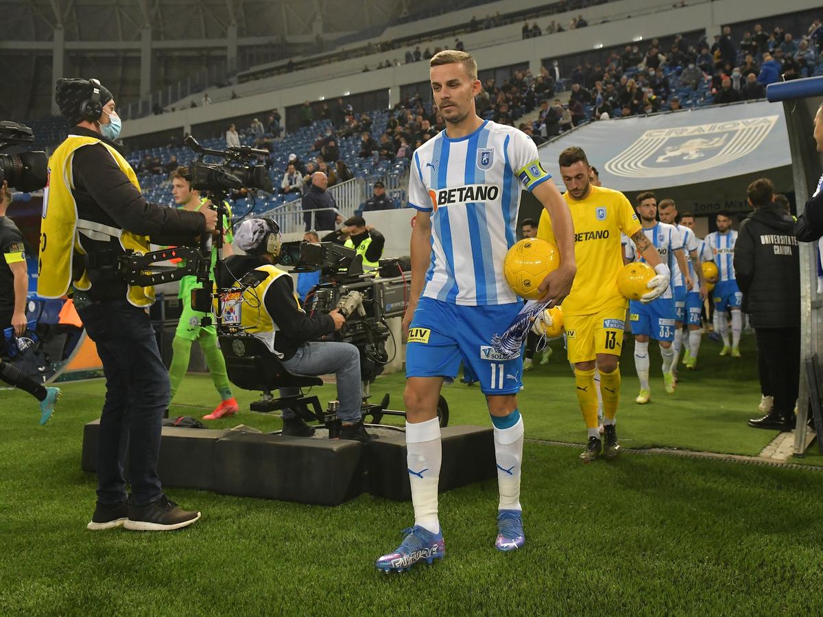 Fază inexplicabilă în CSU Craiova - Clinceni » „Centralul” Costreie, forțat să dea penalty! Ce spune Achim