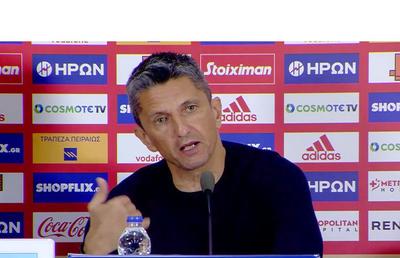 Răzvan Lucescu s-a enervat și a plecat din conferință, după 2-1 cu Olympiakos: „Ar trebui să vă fie rușine. Treziți-vă, băieți, vă rog!”