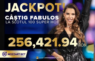 Câștig fabulos la Mozzart Bet! Cu 2 LEI a luat 256,421.94!