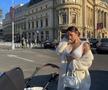 A rămas în bustieră la -6 grade pe Arena Națională! Soția lui Florinel Coman a renunțat la haina de blană