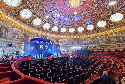 Sala mare a Ateneului a fost aproape goală // foto: Raed Krishan, GSP