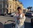 A rămas în bustieră la -6 grade pe Arena Națională! Soția lui Florinel Coman a renunțat la haina de blană