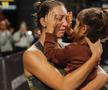 Patricia Țig alături de micuța Sofia într-un moment emoționant / FOTO Transylvania Open