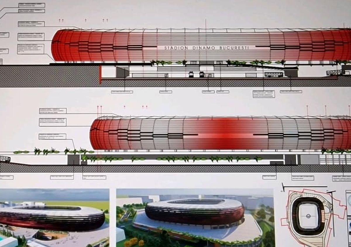 Intră în linie dreaptă! Cum va arăta noul stadion al lui Dinamo + informație de ultim moment: „Aceasta e ultima etapă”