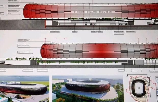 Intră în linie dreaptă! Cum va arăta noul stadion al lui Dinamo + informație de ultim moment: „Aceasta e ultima etapă”