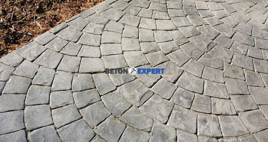 Beton amprentat - Modele - Preț - Beton Expert