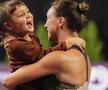 Patricia Țig alături de micuța Sofia într-un moment emoționant / FOTO Transylvania Open