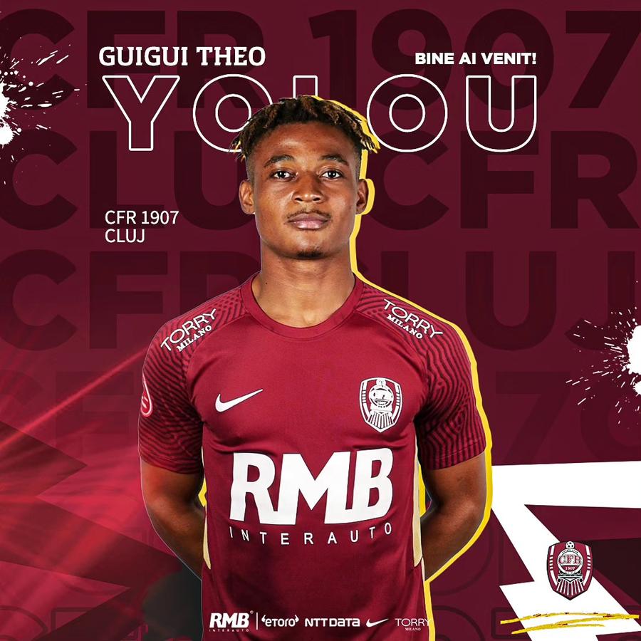 CFR Cluj continuă strategia începută în 2021 » Transferul anunțat astăzi de „feroviari”