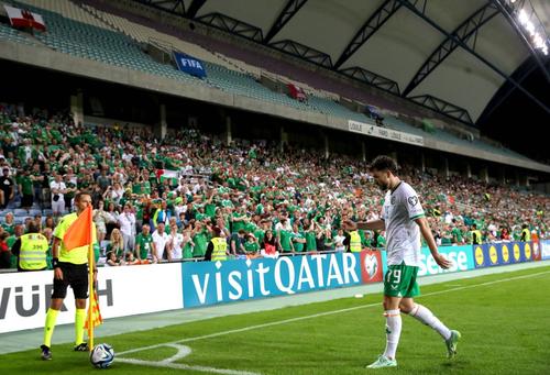 Irlanda nu mai poate prinde primele două poziții în grupa B preliminară pentru EURO 2024.  / FOTO: Imago