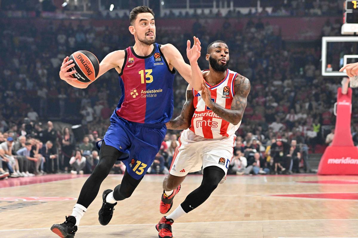 Steaua Roșie - Barcelona, derby-ul Euroligii de baschet, s-a jucat într-o atmosferă imposibil de descris în cuvinte » Bine că există imaginile!
