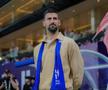 Ce au în comun Radu Petrescu și Novak Djokovic? Ambii au fost în centrul atenției la meciul liderului din Arabia Saudită