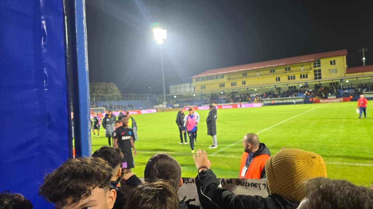 Metaloglobus - FCSB 2-1, imagini de final