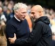 David Moyes și Pep Guardiola în Manchester City - Everton // foto: Guliver/gettyimages