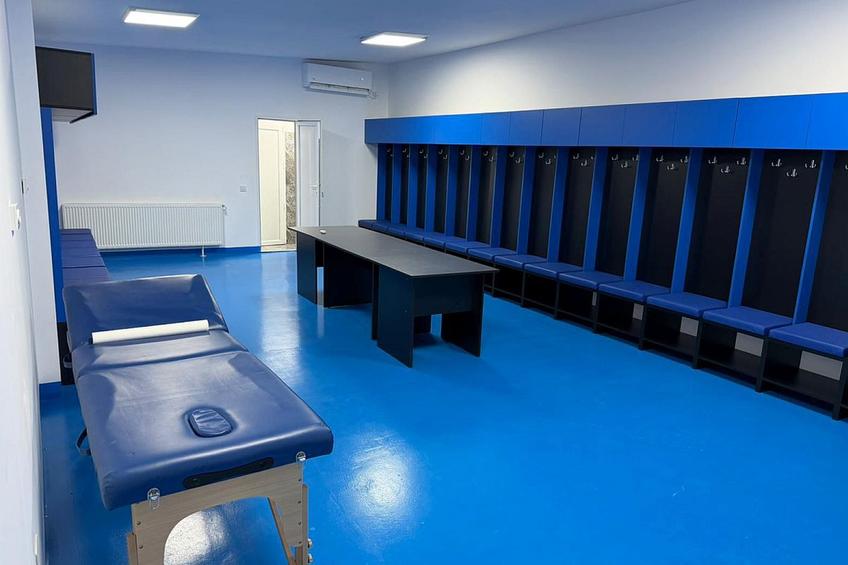 Stadionul din Clinceni, renovat înainte de vizita FCSB-ului // foto: GSP