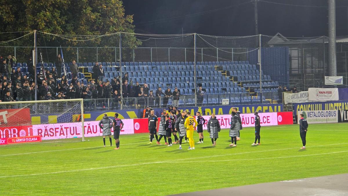 Metaloglobus - FCSB 2-1, imagini de final