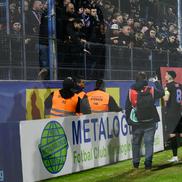 Scandal la finalul meciului istoric dintre Metaloglobus și FCSB / FOTO: Cristi Preda (GSP.ro)