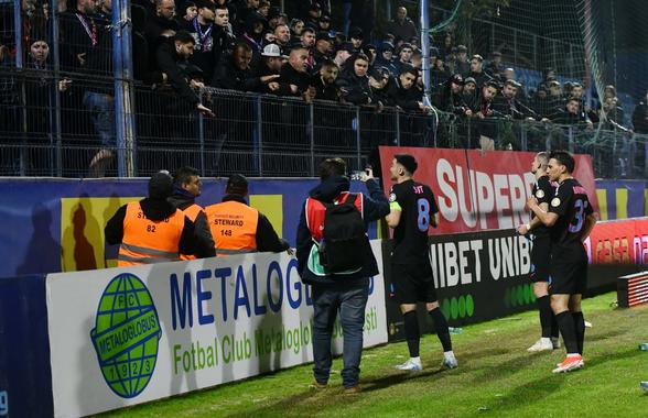 Scandal la finalul meciului dintre Metaloglobus și FCSB! Reporterii GSP au surprins toate imaginile