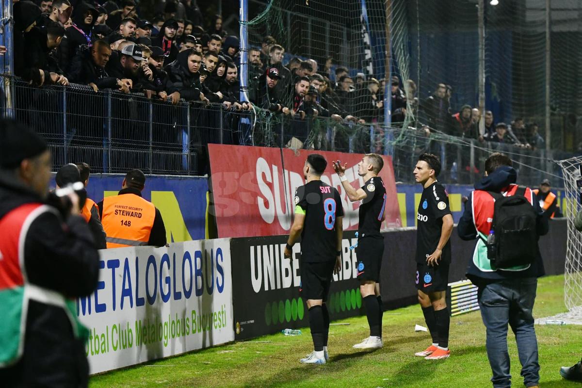 Scandal la finalul meciului istoric dintre Metaloglobus și FCSB
