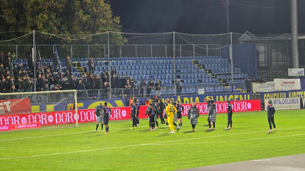 Metaloglobus - FCSB 2-1, imagini de final