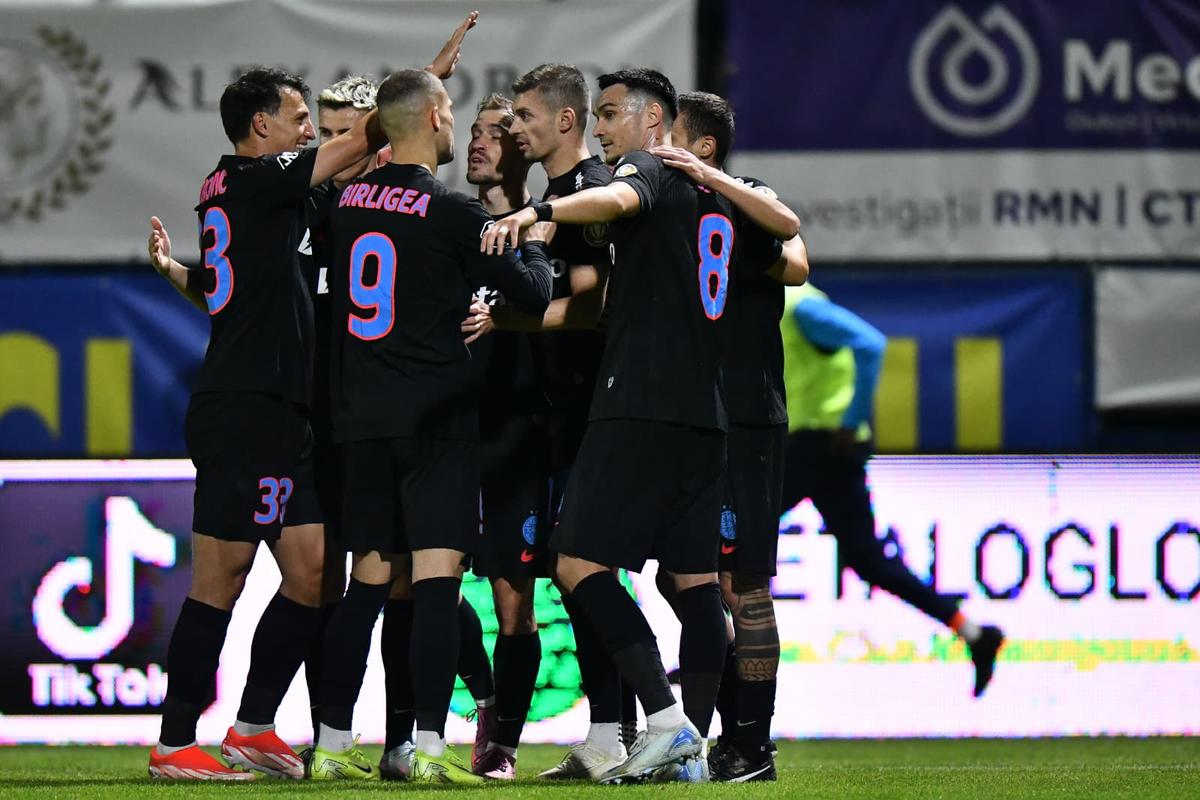 ISTORIE! Metaloglobus face surpriza campionatului cu FCSB și obține prima victorie în Superligă » Cum arată clasamentul acum, cu roș-albaștrii departe de play-off