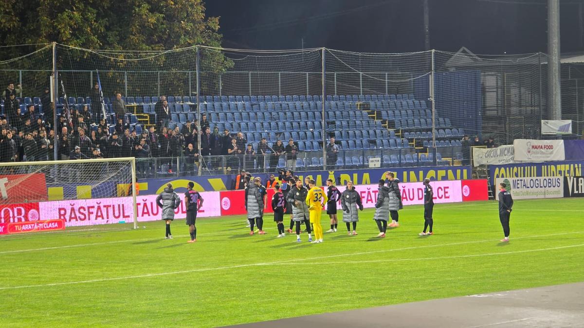 Metaloglobus - FCSB 2-1, imagini de final
