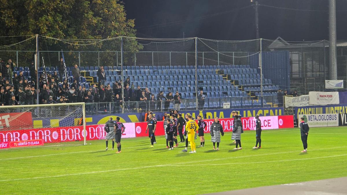 Metaloglobus - FCSB 2-1, imagini de final