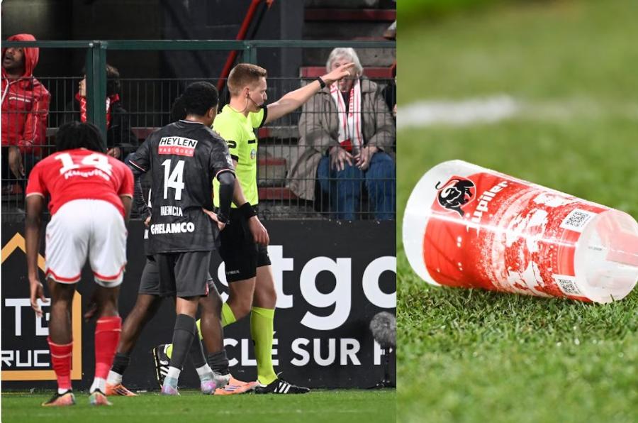 Meci abandonat în minutul 87! Arbitru lovit de un fan al fostei trupe a lui Mircea Rednic » Ce spune regulamentul