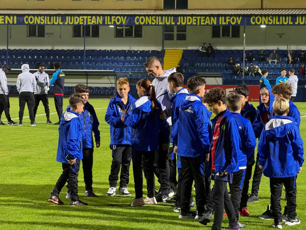 Imagini înainte de Metaloglobus - FCSB