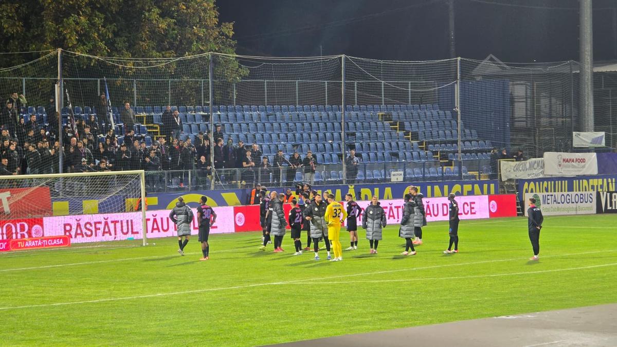 Metaloglobus - FCSB 2-1, imagini de final