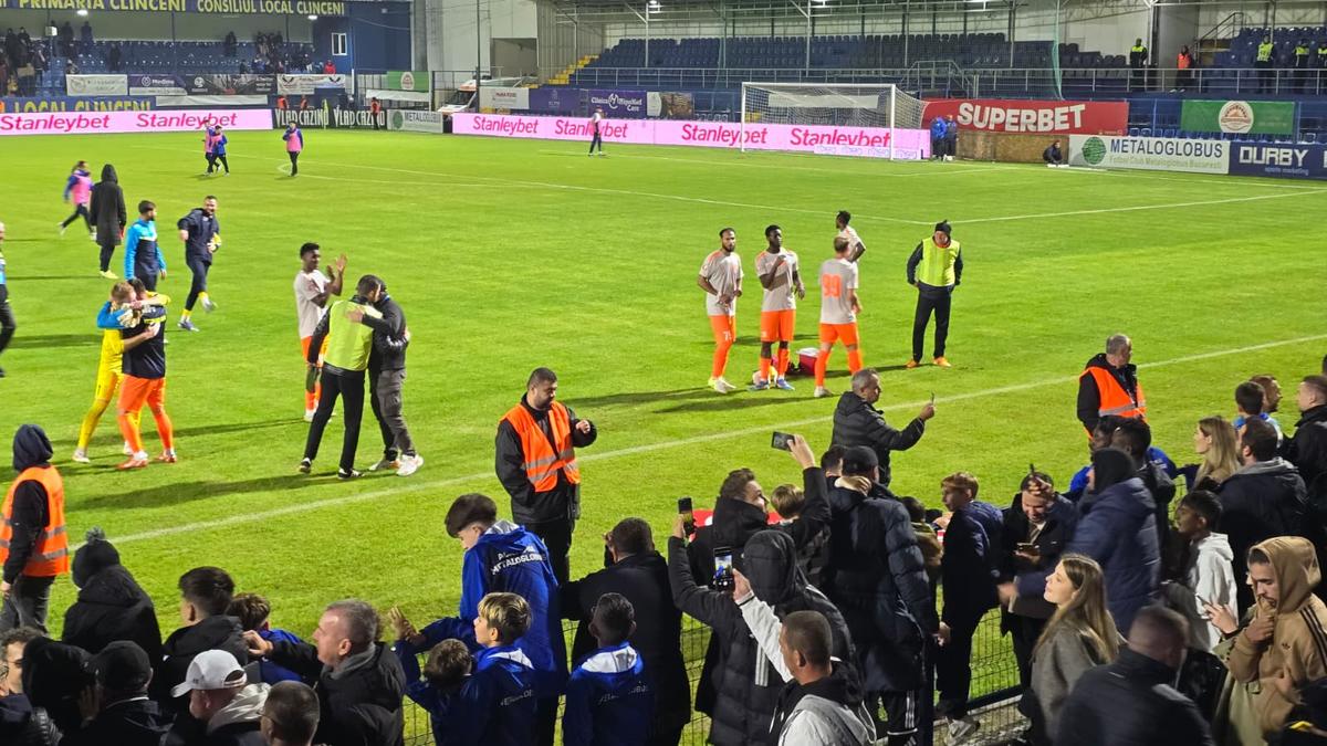 Metaloglobus - FCSB 2-1, imagini de final
